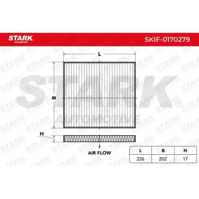 Cabin Air Filter Stark SKIF-0170279 SKIF-0170279 - photo 2