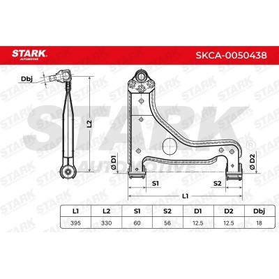 Control Arm Stark SKCA-0050438 SKCA-0050438 - photo 4
