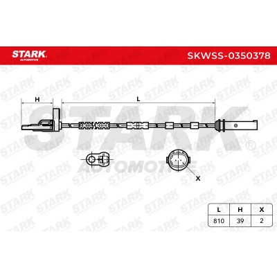 ABS Sensor Stark SKWSS-0350378 SKWSS-0350378 - photo 6