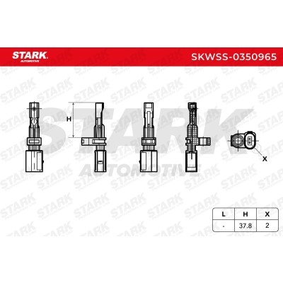 ABS Sensor Stark SKWSS-0350965 SKWSS-0350965 - photo 6