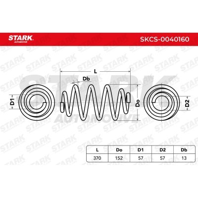 Suspension Spring Stark SKCS-0040160 SKCS-0040160 - photo 6