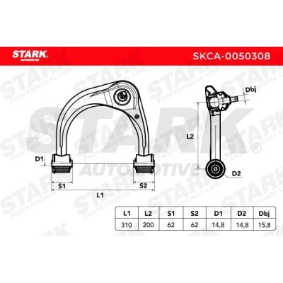 Control Arm Stark SKCA-0050308 SKCA-0050308 - photo 3