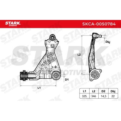 Control Arm Stark SKCA-0050784 SKCA-0050784 - photo 6