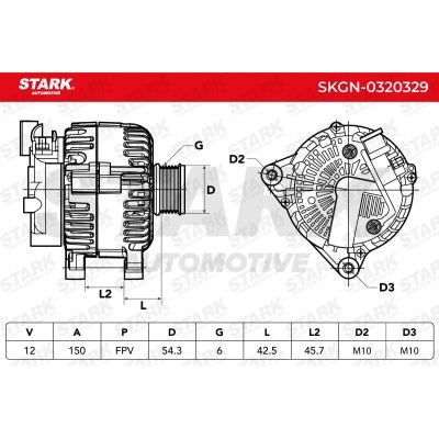 Alternator Stark SKGN-0320329 SKGN-0320329 - photo 15