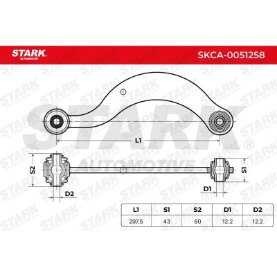 Control Arm Stark SKCA-0051258 SKCA-0051258 - photo 6