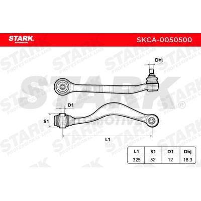 Control Arm Stark SKCA-0050500 SKCA-0050500 - photo 4