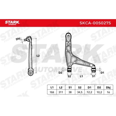 Control Arm Stark SKCA-0050275 SKCA-0050275 - photo 6