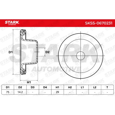 Strut Support Bearing Front Stark SKSS-0670231 SKSS-0670231 - photo 6