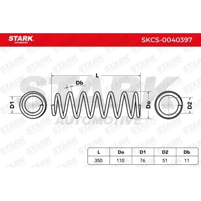 Suspension Spring Stark SKCS-0040397 SKCS-0040397 - photo 4