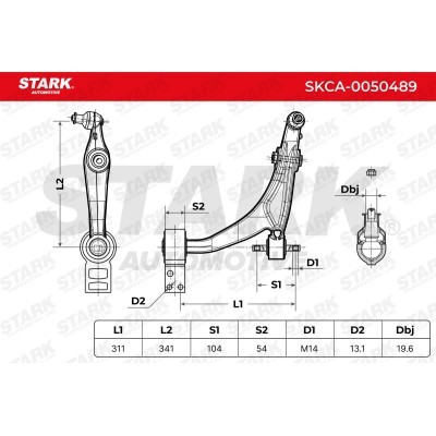 Control Arm Stark SKCA-0050489 SKCA-0050489 - photo 4