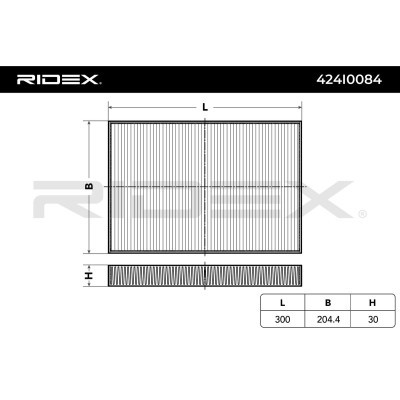 Cabin Air Filter RIDEX 424I0084 424I0084 - photo 5
