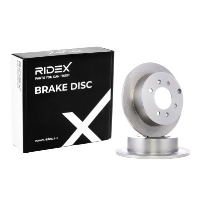 Brake Disc RIDEX 82B0281 82B0281 - photo 2
