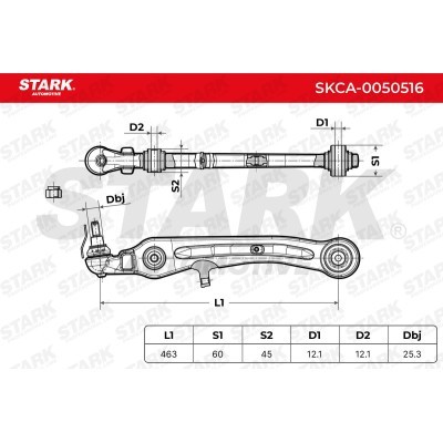 Control Arm Stark SKCA-0050516 SKCA-0050516 - photo 7