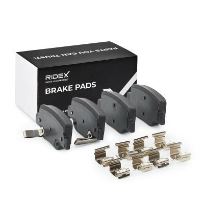 Brake Pads Set RIDEX 402B1672 402B1672 - photo 2