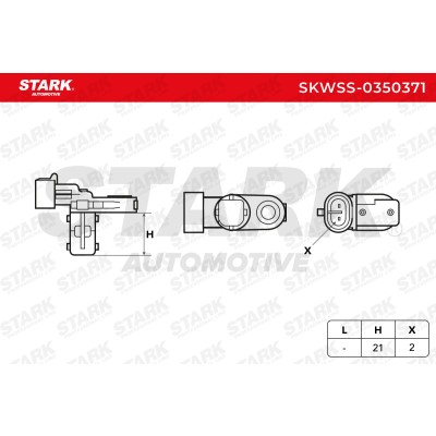 ABS Sensor Stark SKWSS-0350371 SKWSS-0350371 - photo 6