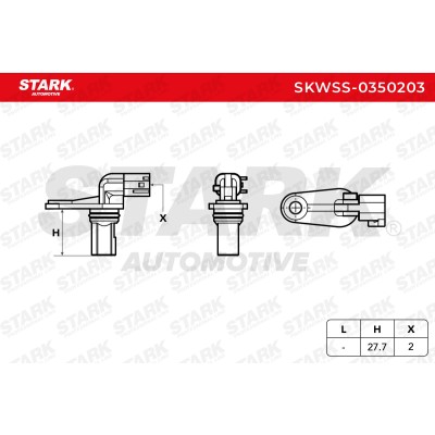 ABS Sensor Stark SKWSS-0350203 SKWSS-0350203 - photo 6