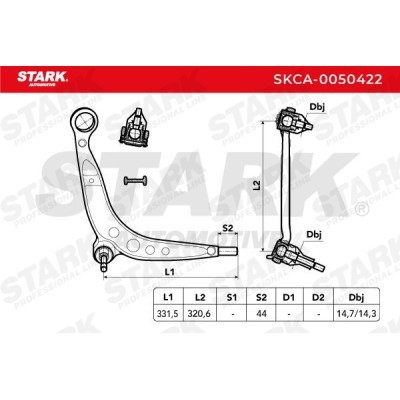 Control Arm Stark SKCA-0050422 SKCA-0050422 - photo 6