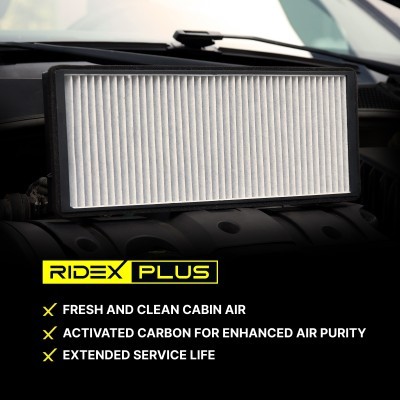 Cabin Air Filter RIDEX 424I0261P 424I0261P - photo 7