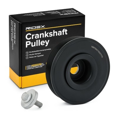 Belt Pulley, crankshaft RIDEX 3213B0165 3213B0165 - photo 2