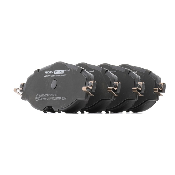 Brake Pads Set RIDEX 402B1157P 402B1157P - photo 1