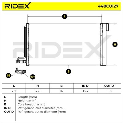 A/C condenser 448C0127 - photo 8