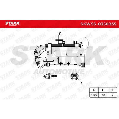 ABS Sensor Stark SKWSS-0350835 SKWSS-0350835 - photo 6