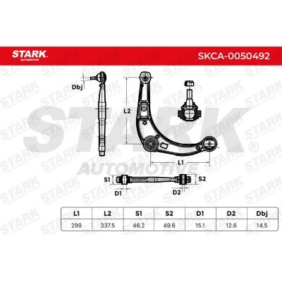Control Arm Stark SKCA-0050492 SKCA-0050492 - photo 6