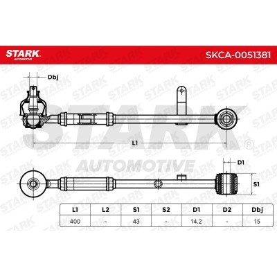 Control Arm Stark SKCA-0051381 SKCA-0051381 - photo 7