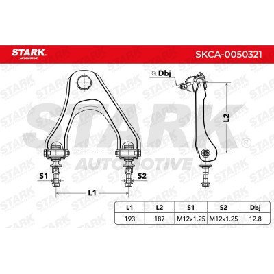 Control Arm Stark SKCA-0050321 SKCA-0050321 - photo 3