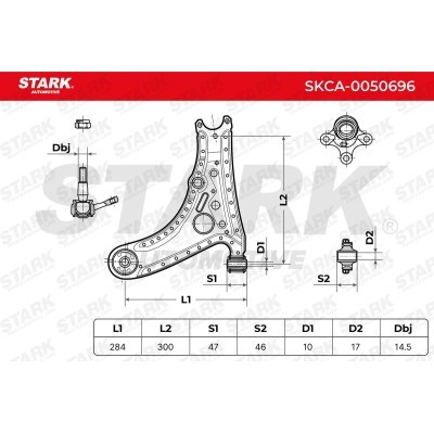 Control Arm Stark SKCA-0050696 SKCA-0050696 - photo 6