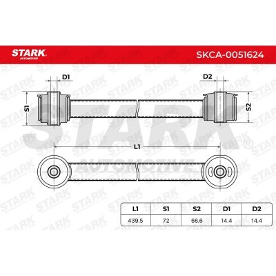 Control Arm Stark SKCA-0051624 SKCA-0051624 - photo 6