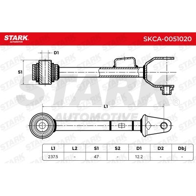 Control Arm Stark SKCA-0051020 SKCA-0051020 - photo 7