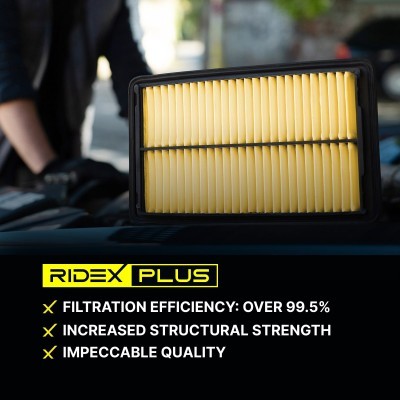 Air Filter RIDEX 8A0255P 8A0255P - photo 8