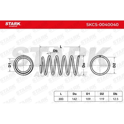 Suspension Spring Stark SKCS-0040040 SKCS-0040040 - photo 5