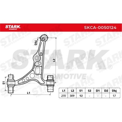 Control Arm Stark SKCA-0050124 SKCA-0050124 - photo 4