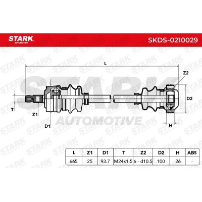 Drive Shaft Stark SKDS-0210029 SKDS-0210029 - photo 7