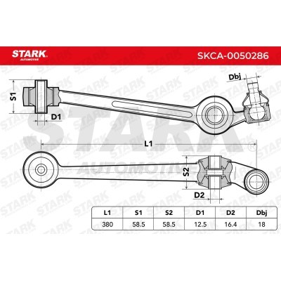 Control Arm Stark SKCA-0050286 SKCA-0050286 - photo 3