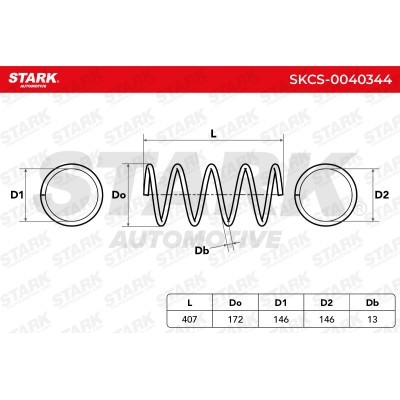 Suspension Spring Stark SKCS-0040344 SKCS-0040344 - photo 6