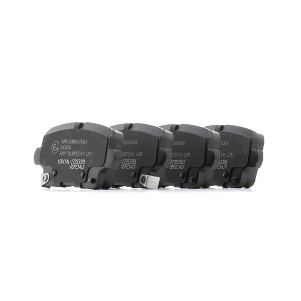Brake Pads Set RIDEX 402B1624 402B1624 - photo 1