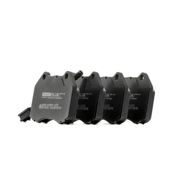 Brake Pads Set RIDEX 402B0540P 402B0540P - photo 1