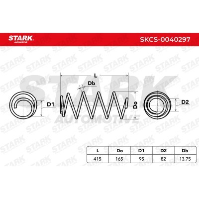 Suspension Spring Stark SKCS-0040297 SKCS-0040297 - photo 6