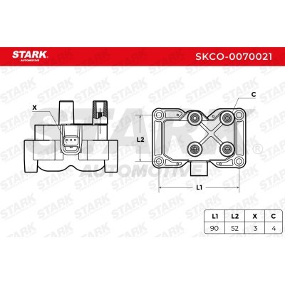 Ignition Coil Stark SKCO-0070021 SKCO-0070021 - photo 4