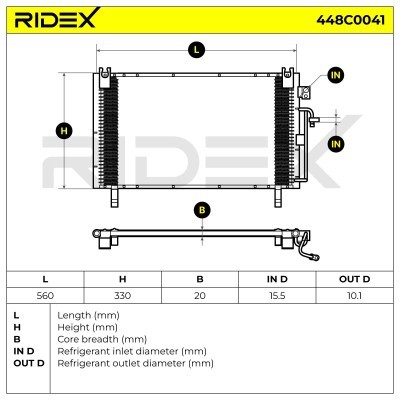 A/C condenser 448C0041 - photo 9
