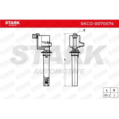 Ignition Coil Stark SKCO-0070074 SKCO-0070074 - photo 4