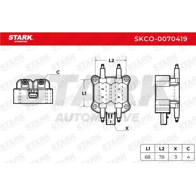 Ignition Coil Stark SKCO-0070419 SKCO-0070419 - photo 6