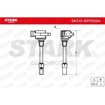 Ignition Coil Stark SKCO-0070224 SKCO-0070224 - photo 3