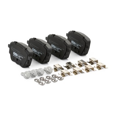 Brake Pads Set RIDEX 402B1704P 402B1704P - photo 3