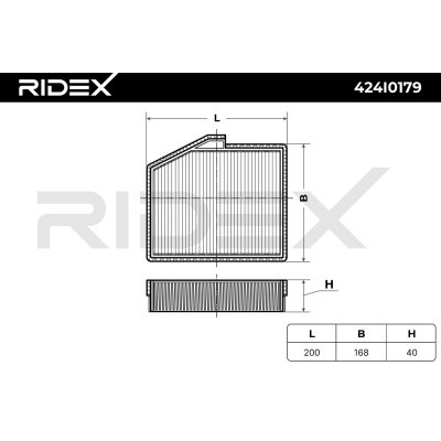 Cabin Air Filter RIDEX 424I0179 424I0179 - photo 5