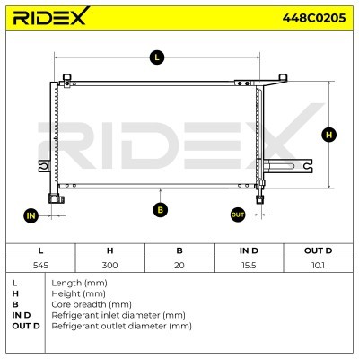 A/C condenser 448C0205 - photo 9