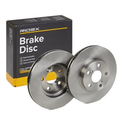 Brake Disc RIDEX 82B0705 82B0705 - photo 2